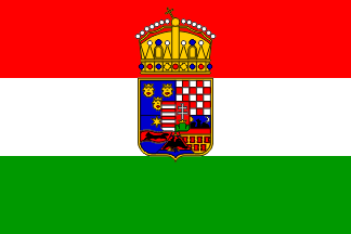 [Mađarska pomorska zastava, 1848. – 1918.]